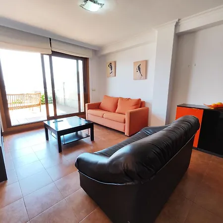 Baiona, Terraza, Vistas Al Mar. Lejlighed