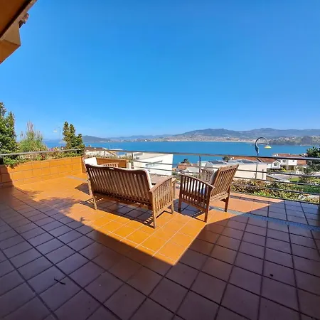 Lejlighed Baiona, Terraza, Vistas Al Mar.