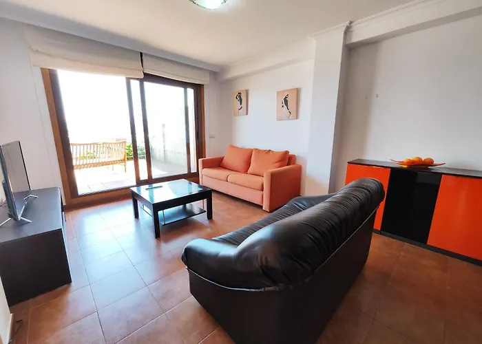 Baiona, Terraza, Vistas Al Mar. Apartamento